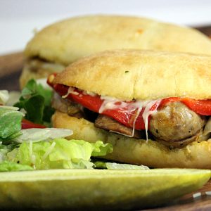sausage and finocchio ciabatta